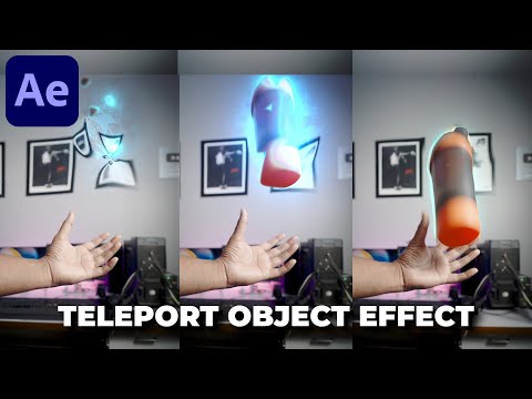 Видео: Эффект телепортации объекта в After Effects — Учебное пособие по After Effects | БЕЗ ПЛАГИНА