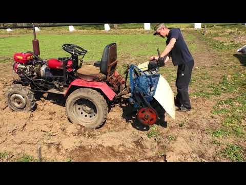 Видео: Самодельная МОТОФРЕЗА для минитрактора, замена звездочки