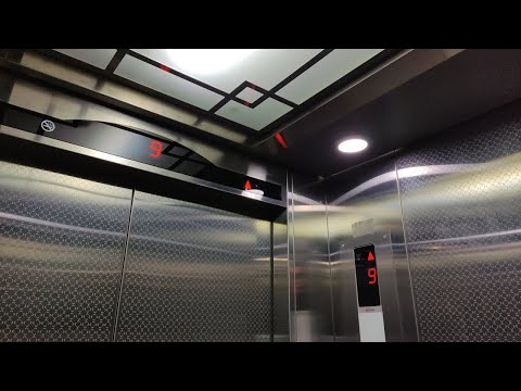 Видео: Лифты Sigma Di1 ~2013 г. @ Ул. Сабит Оруджева, 65 (г. Баку)