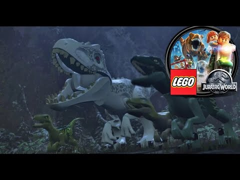 Видео: LEGO Jurassic World (Мир юрского периода) Прохождение - Часть 5 - НАПАДЕНИЕ