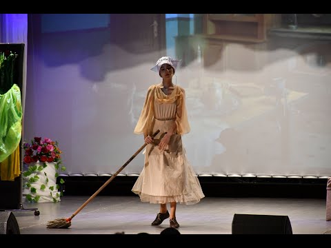Видео: "Золушка" спектакль по пьесе Евгения Шварца