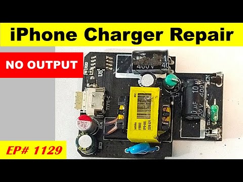 Видео: Ремонт зарядного устройства iPhone, не работает
