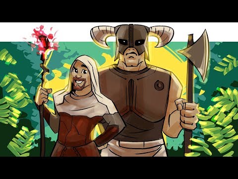 Видео: TES V: Skyrim Мультиплеер по Сети! - Смешные Моменты, Приколы и Моды в Скайриме