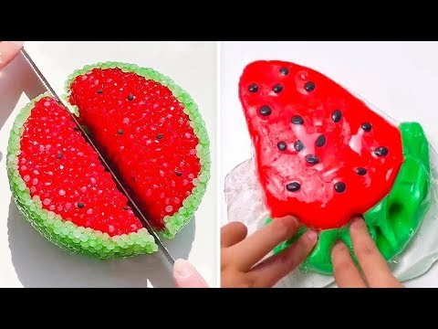 Видео: Удовлетворение Slime Сборник [ASMR] | Расслабляющий Slime [ACMP] #65