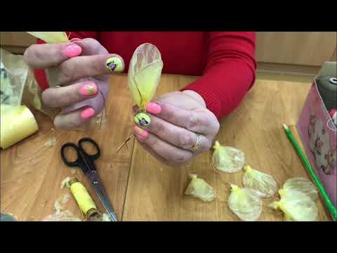 Видео: Роза из пакетов