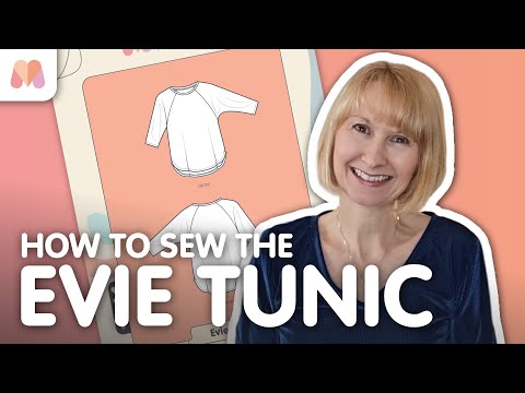 Видео: Как сшить тунику Эви | Эксклюзив от Minerva Sewalong