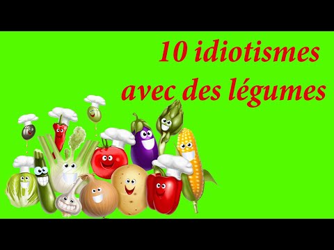 Видео: Выражения с овощами. Идиомы. Idiomes avec des légumes
