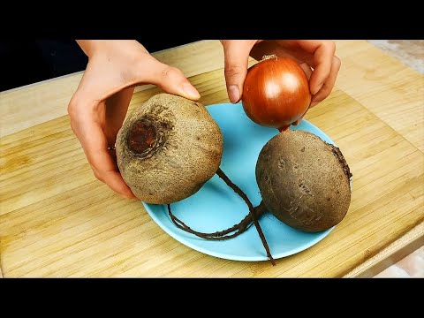 Видео: СВЕКЛА, ЛУК - и ЧУДО на Столе! Вы подсядете, если попробуете!