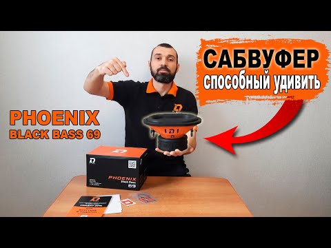 Видео: Настоящий сабвуфер 6х9 дюймов! Самые мощные овалы! DL Audio Phoenix Black Bass 69