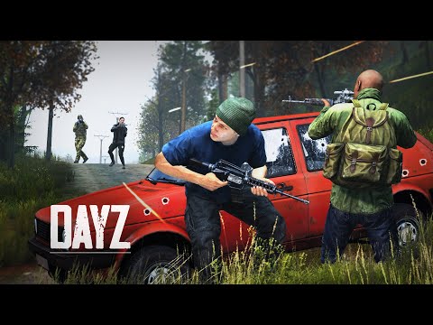 Видео: Стычка на дороге и наказание рейдеров в DayZ