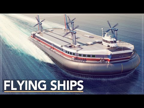 Видео: Что случилось с гигантским судном на воздушной подушке?