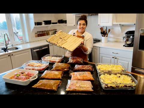 Видео: Заполняю морозилку 22 готовыми блюдами | ПРОСТЫЕ и ВКУСНЫЕ обеды и ужины