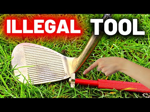 Видео: Использование НЕЗАКОННОГО ИНСТРУМЕНТА ДЛЯ ГОЛЬФА! Можно ли превратить старый ведж в НОВЫЙ?!