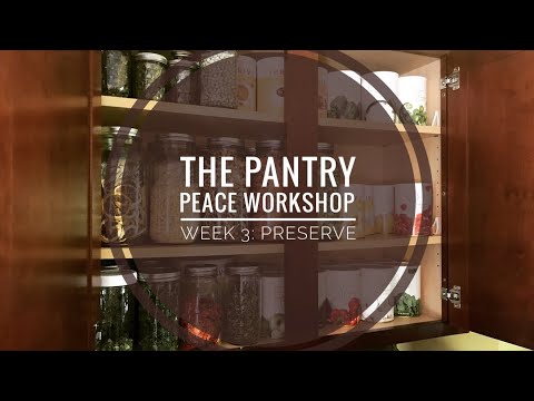 Видео: Неделя 3: СОХРАНЕНИЕ | Это изменит ВСЁ! | Мастер-класс «Мир в кладовой»