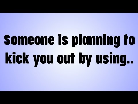 Видео: 💸 Кто-то планирует выгнать вас, используя..