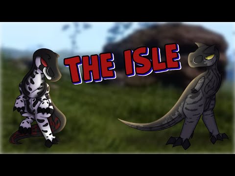 Видео: THE ISLE EVRIMA - Карнотавр спасается от пинков стада!