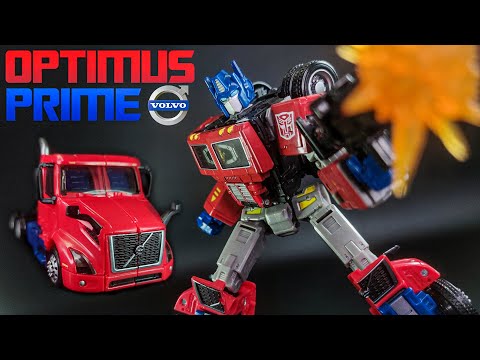 Видео: Обзор на TRANSFORMERS GENERATIONS - VOLVO VNR 300 OPTIMUS PRIME