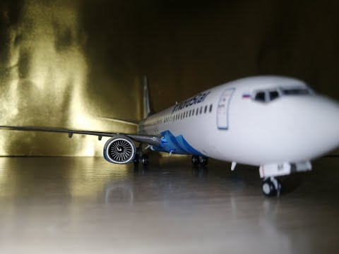 Видео: Сборка модели пассажирского авиалайнера Boeing 737-800 NordStar 1/144 zvezda 1 ЧАСТЬ