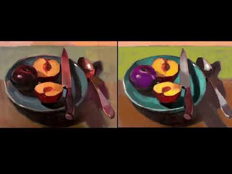 Видео: Колористика в живописи, подробный мастер-класс Анастасии Петриной.