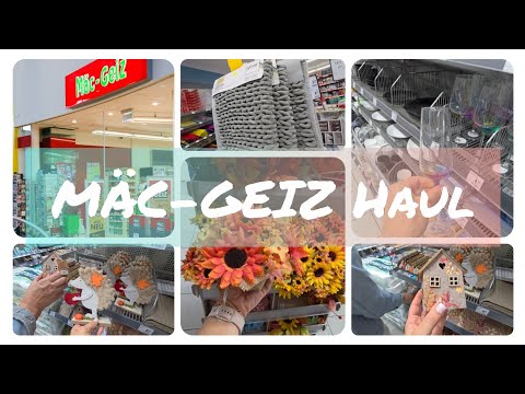 Видео: ЧТО НОВОГО В МАГАЗИНЕ MÄC-GEIZ🧐#минишопинг#осень#деко#германия#семья#haul#интерестно#лайк