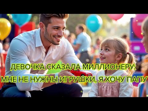 Видео: Девочка сказала миллионеру «Мне не нужны игрушки, я хочу папу» #миллионер #девочка #семья #любовь