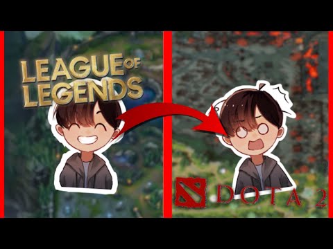 Видео: Игрок League of Legends пробует каждого героя Dota 2 — PT 1