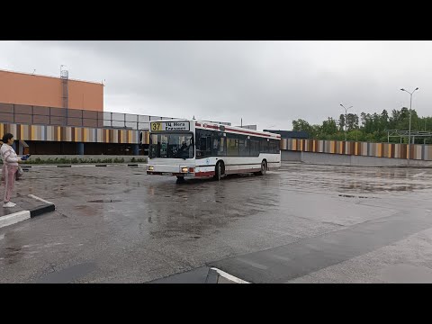 Видео: автобус MAN A10 NL202 маршрут номер 37 О 057 ВР 196