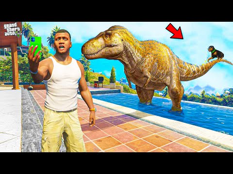 Видео: ФРАНКЛИН ДИНОЗАВ АСЫРАДЫ (GTA V)