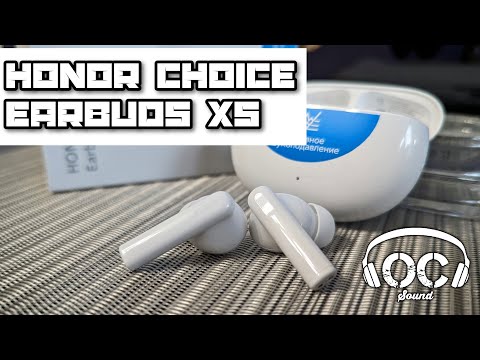 Видео: Самое дешёвое шумоподавление в TWS 🔥 Обзор Honor Choice Earbuds x5 | Obscuros Sound