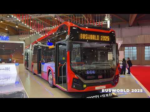 Видео: BMC Procity +18M EV (2026) | Интерьер и экстерьер | Busworld Europe 2025 Брюссель