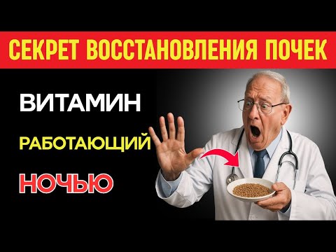 Видео: Стареют почки? Этот ночной витамин помогает их восстанавливать без лекарств !