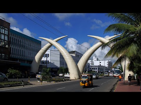 Видео: Кения, Момбаса, пляжи Pirat, Nyali, Bambury, самостоятельное путешествие 4K