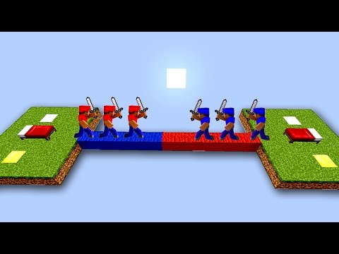 Видео: ПРОТИВОСТОЯНИЕ ДВУХ КОМАНД НА БЕД ВАРСЕ! - (Minecraft Bed Wars)