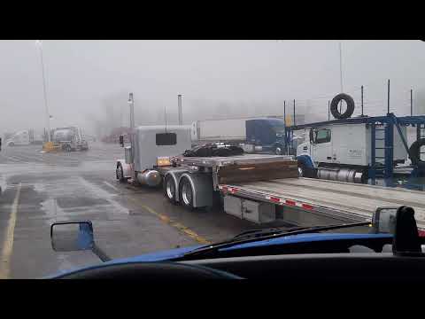 Видео: Дальнобой США. Не приняли груз... везем обратно?