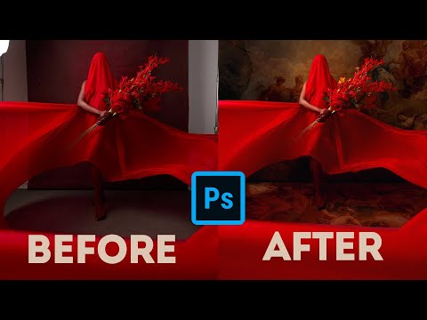 Видео: Как добавить художественную текстуру к фону в Photoshop | Редактируйте вместе со мной