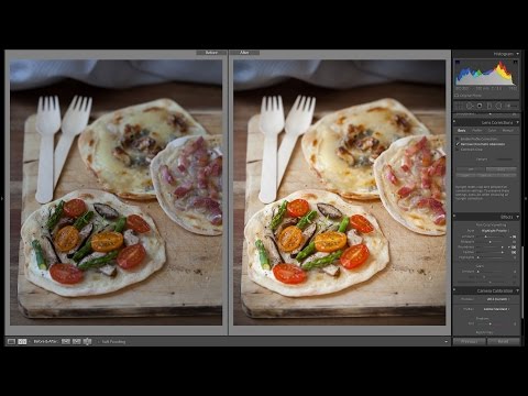 Видео: Обработка фуд фото в lightroom #ЭД_raw 08