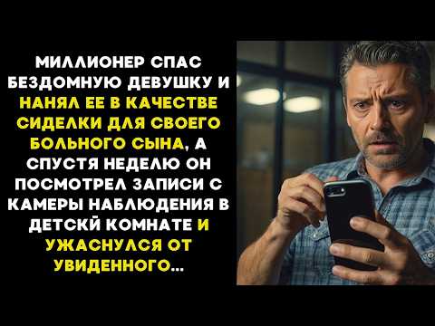 Видео: МИЛЛИОНЕР спас БЕЗДОМНУЮ ДЕВУШКУ нанял её СИДЕЛКОЙ для БОЛЬНОГО сына, а спустя неделю ужаснулся от..