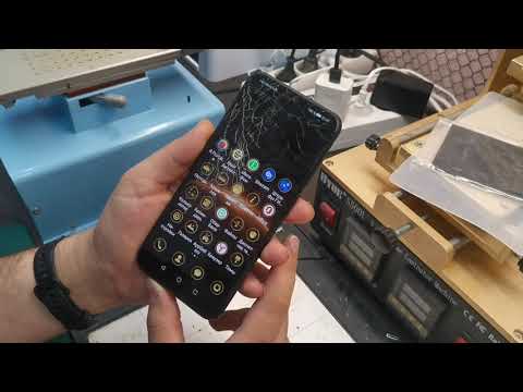 Видео: Huawei Y8p переклейка стекла модуля