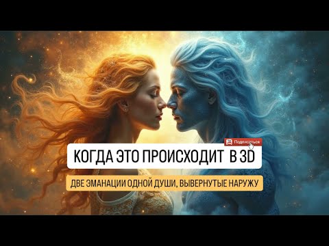 Видео: КАК АРХАТ СПУСКАЕТСЯ "в человека". Мой опыт соединения двух эманаций. Работа с энергопотоками