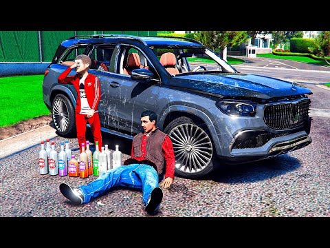 Видео: ОТЕЦ И СЫН В GTA 5 - БУХОЙ ПАПА РАЗБИЛ МЕРСЕДЕС ! ПАПА НАПИЛСЯ ⚡ГАРВИН