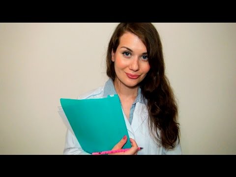 Видео: Медосмотр АСМР Доктор / Medical Examination ASMR Doctor Role Play