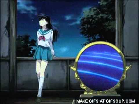 Видео: Inuyasha and Kagome-Вою на луну