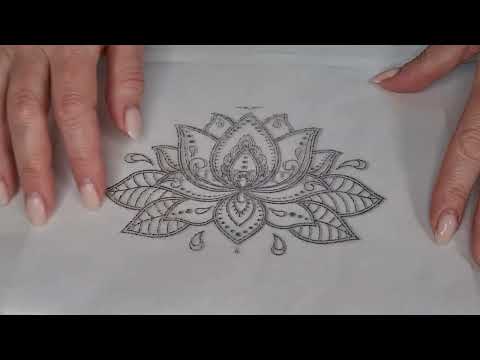 Видео: Впервые попробовала сделать стёжку по бумажному шаблону. Результат впечатлил и порадова