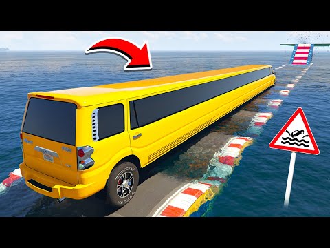 Видео: ПРОЕХАЛ ВОДНЫЕ КОЧКИ НА ГИГАНТСКОЙ САМОЙ ДЛИННОЙ MAHINDRA SCORPIO В ГТА 5! ЭКСПЕРИМЕНТЫ В GTA 5