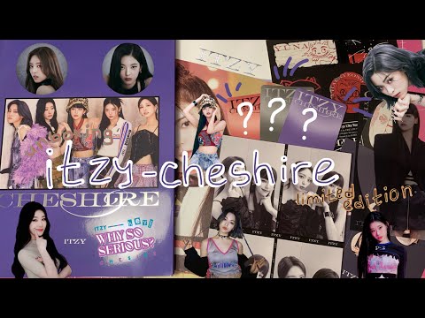 Видео: *:📓распаковка альбома itzy cheshire/unboxing kpop album🥭⋆·˚ ༘