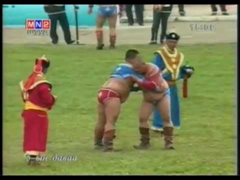 Видео: Наадам 2012 - Бөхийн Барилдаан 5-6 даваа