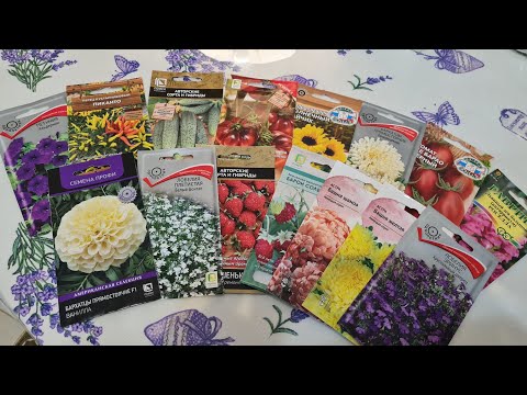 Видео: Коробки с семенами на 2024 год.