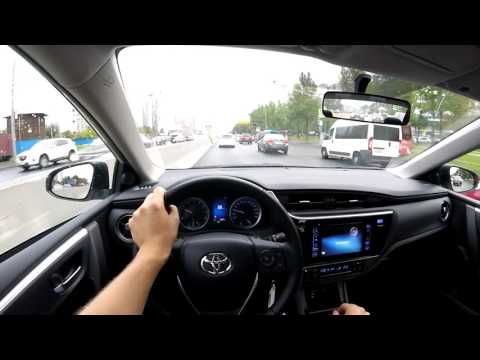 Видео: Toyota Corolla 2016 - первые метры за рулем