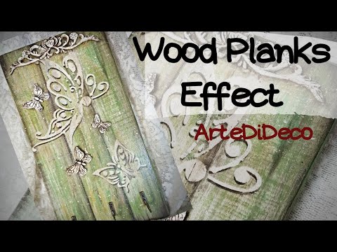 Видео: Сделай сам: эффект состаренных досок! ArteDiDeco [CC]