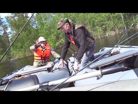 Видео: лодка пвх river boats 3,3 с надувным дном и с пайолами
